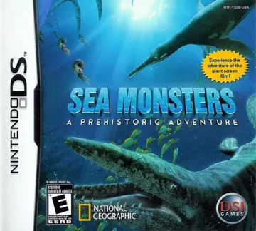 Sea Monsters - A Prehistoric Adventure (Europe) (En,Fr,De,Es,It) box cover front